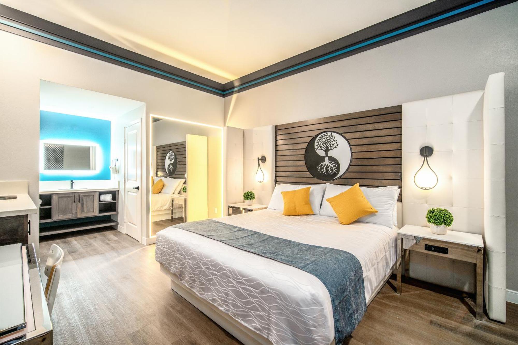 Aspire Inn Studios & Spas Bellflower Exterior foto